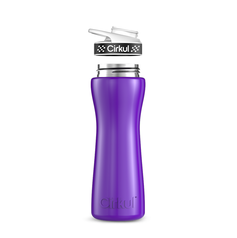 22oz. Stainless Steel Bottle & Comfort Grip Lid