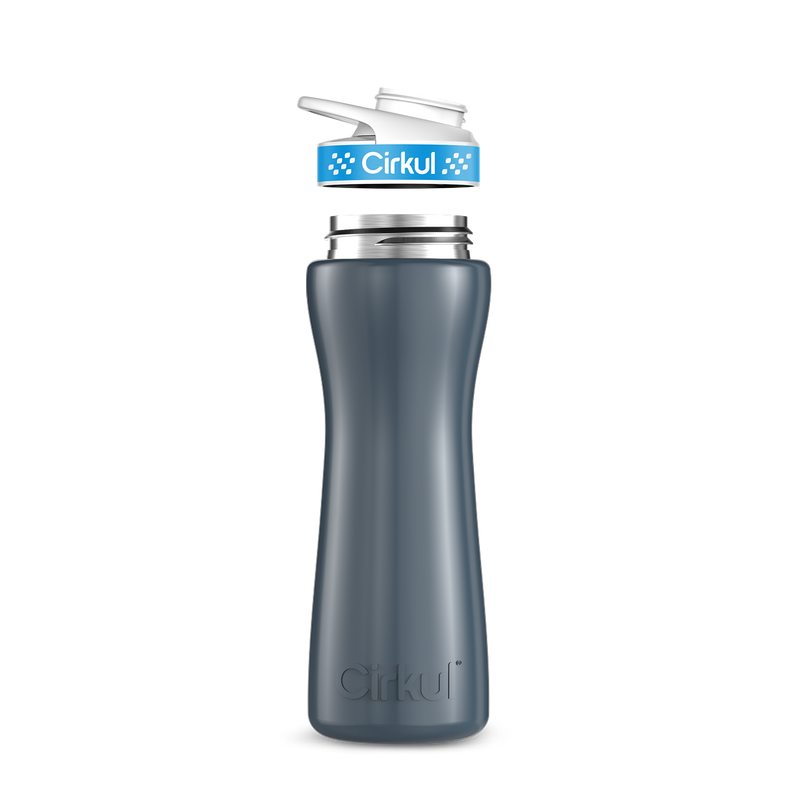 22oz. Stainless Steel Bottle & Comfort Grip Lid