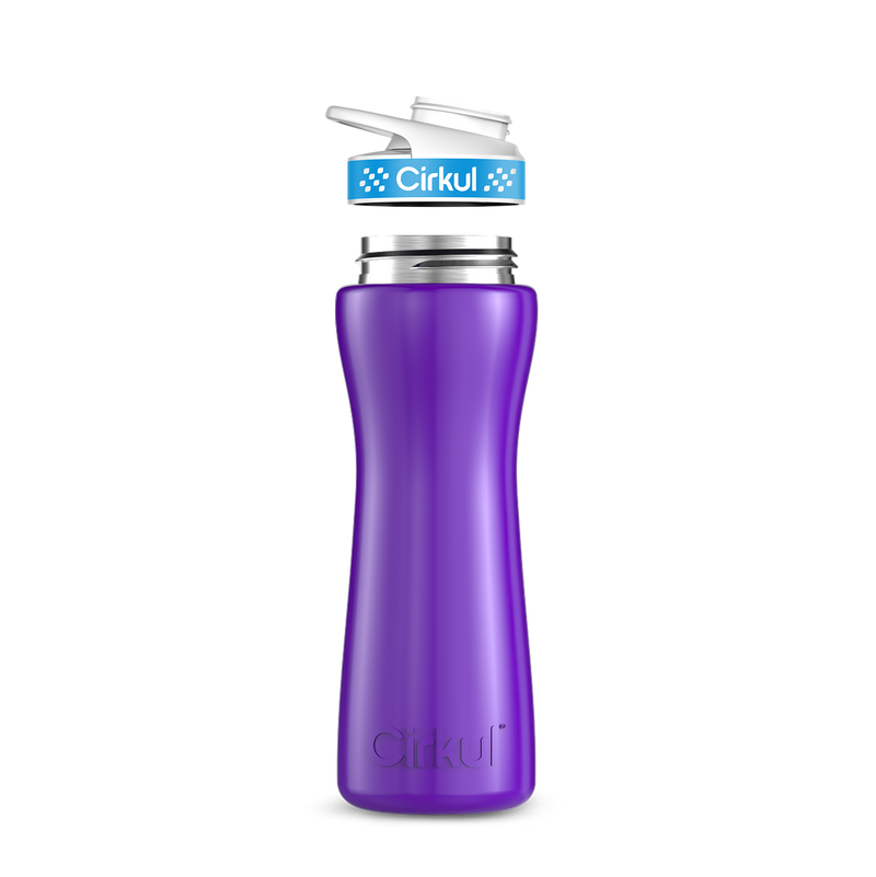 22oz. Stainless Steel Bottle & Comfort Grip Lid