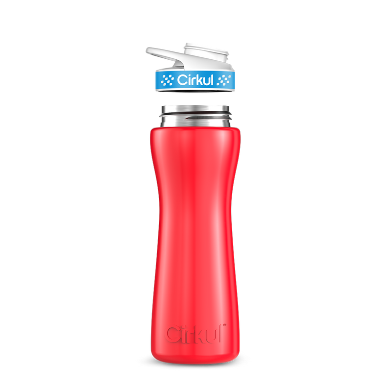 22oz. Stainless Steel Bottle & Comfort Grip Lid