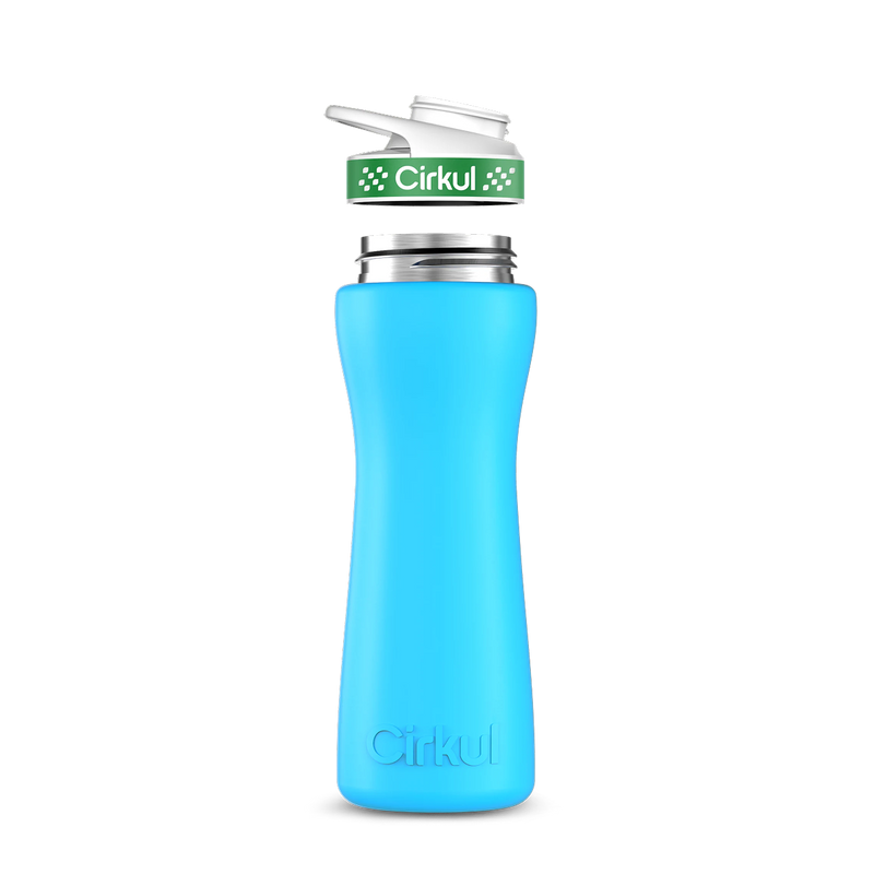 22oz. Stainless Steel Bottle & Comfort Grip Lid