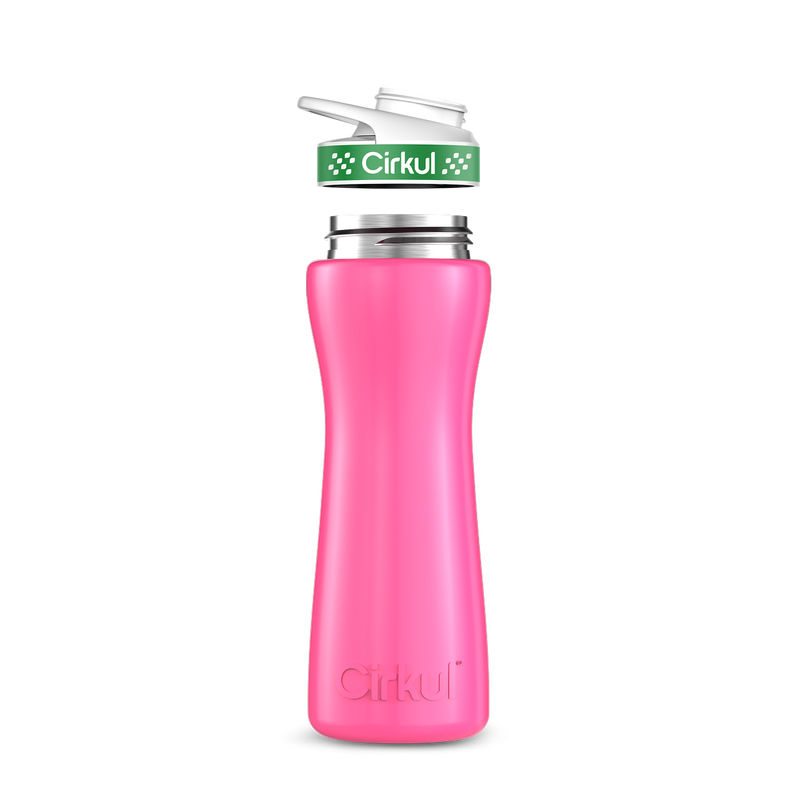 22oz. Stainless Steel Bottle & Comfort Grip Lid