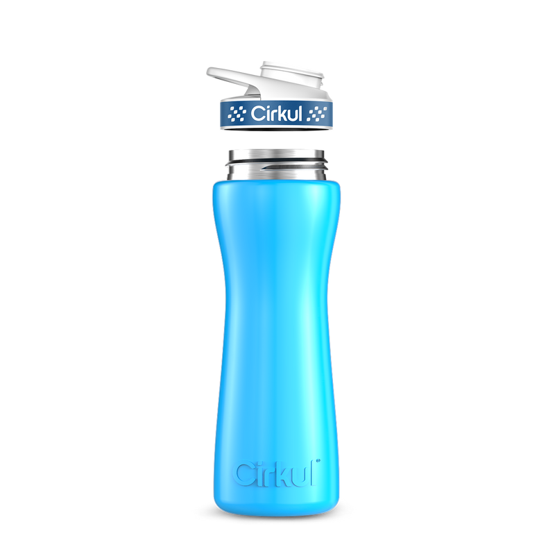 22oz. Stainless Steel Bottle & Comfort Grip Lid