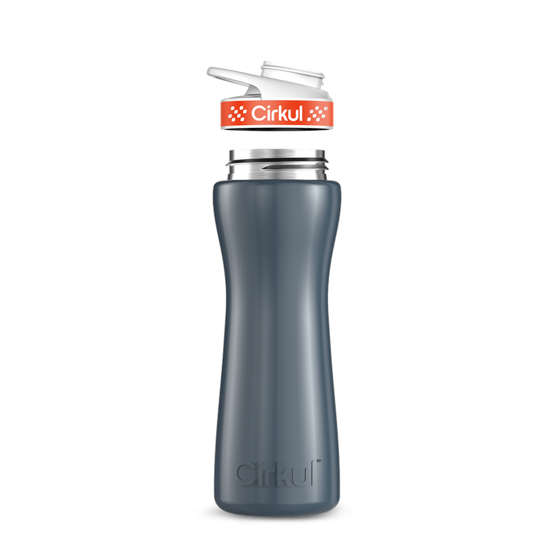 22oz. Stainless Steel Bottle & Comfort Grip Lid