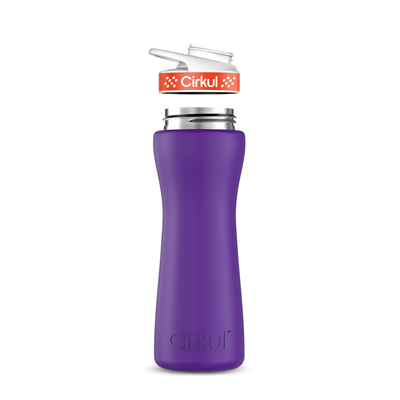 22oz. Stainless Steel Bottle & Comfort Grip Lid