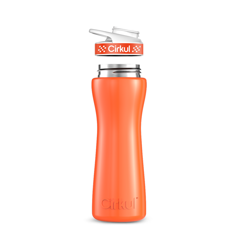 22oz. Stainless Steel Bottle & Comfort Grip Lid