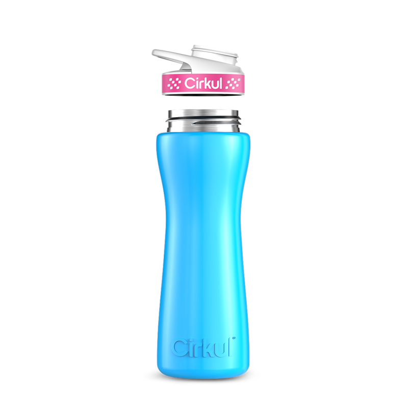 22oz. Stainless Steel Bottle & Comfort Grip Lid