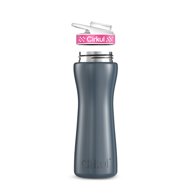22oz. Stainless Steel Bottle & Comfort Grip Lid