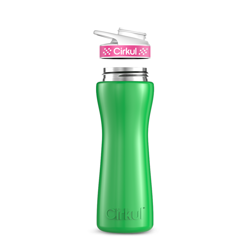 22oz. Stainless Steel Bottle & Comfort Grip Lid