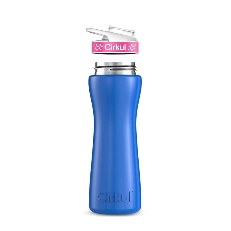 22oz. Stainless Steel Bottle & Comfort Grip Lid
