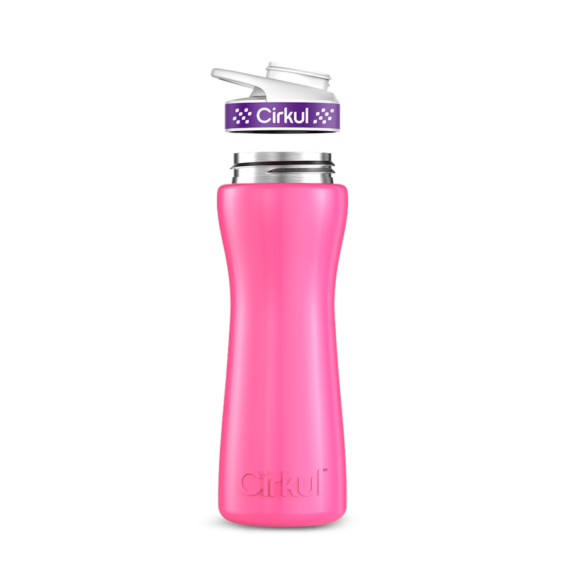 22oz. Stainless Steel Bottle & Comfort Grip Lid