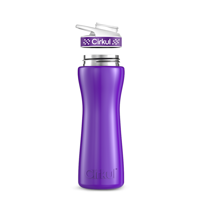 22oz. Stainless Steel Bottle & Comfort Grip Lid