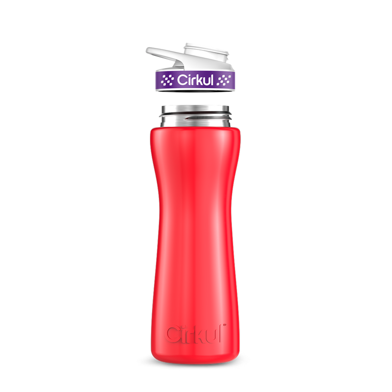 22oz. Stainless Steel Bottle & Comfort Grip Lid