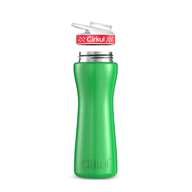 22oz. Stainless Steel Bottle & Comfort Grip Lid