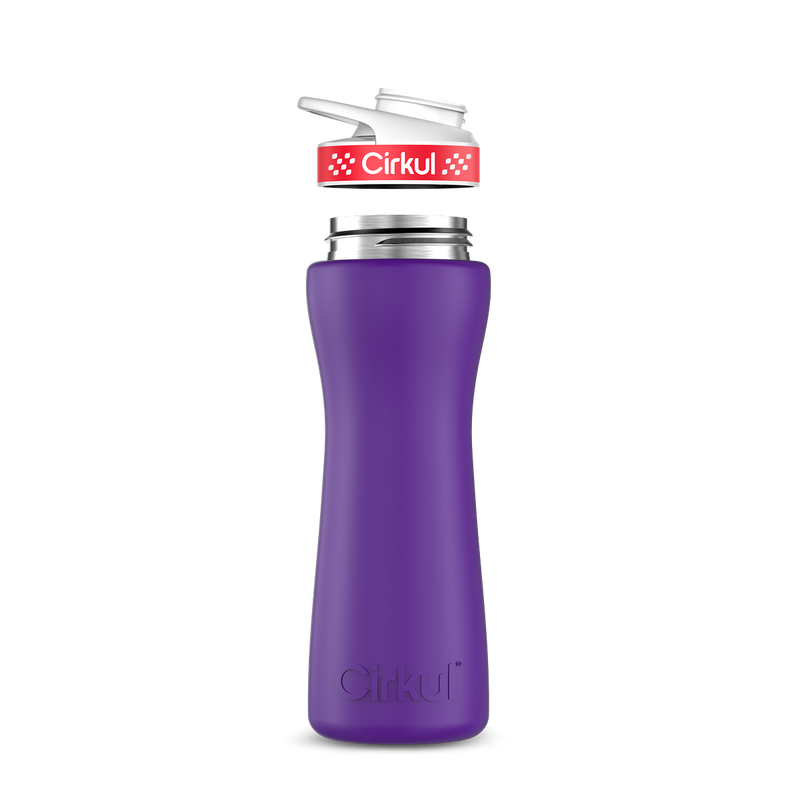 22oz. Stainless Steel Bottle & Comfort Grip Lid